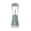 Hamilton Beach Single Serve Personal Smoothie Blender with 14 oz Travel Cup and Lid  Gray Model 51128