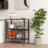 Multi-usage Foldable Shelving with Adjustable Shelves