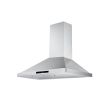 30 inch Range Hood 700CFM Wall Mount Stainless Steel Touch Control 3-speed Stove Vent