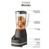 Mainstays 6 Speed Blender with 48 ounce Jar 1.5L jar  Black